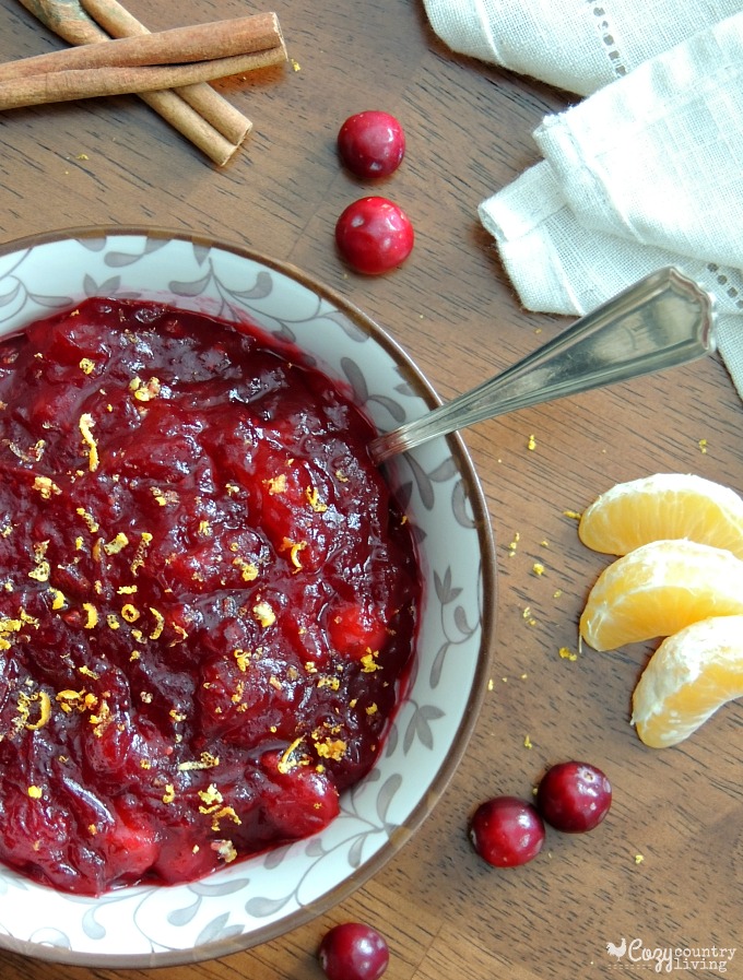 Easy Orange Cranberry Sauce