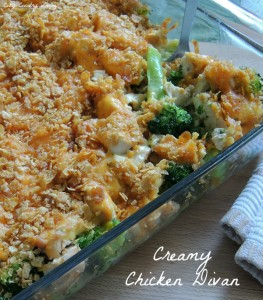 Creamy Chicken Divan