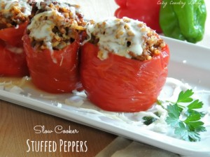 Slow Cooker Stuffed Peppers