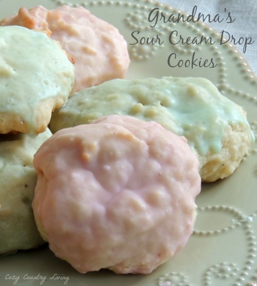 Grandma s sour cream drop cookies