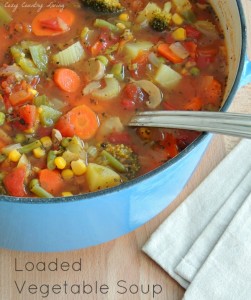 Loaded Vegetable Soup